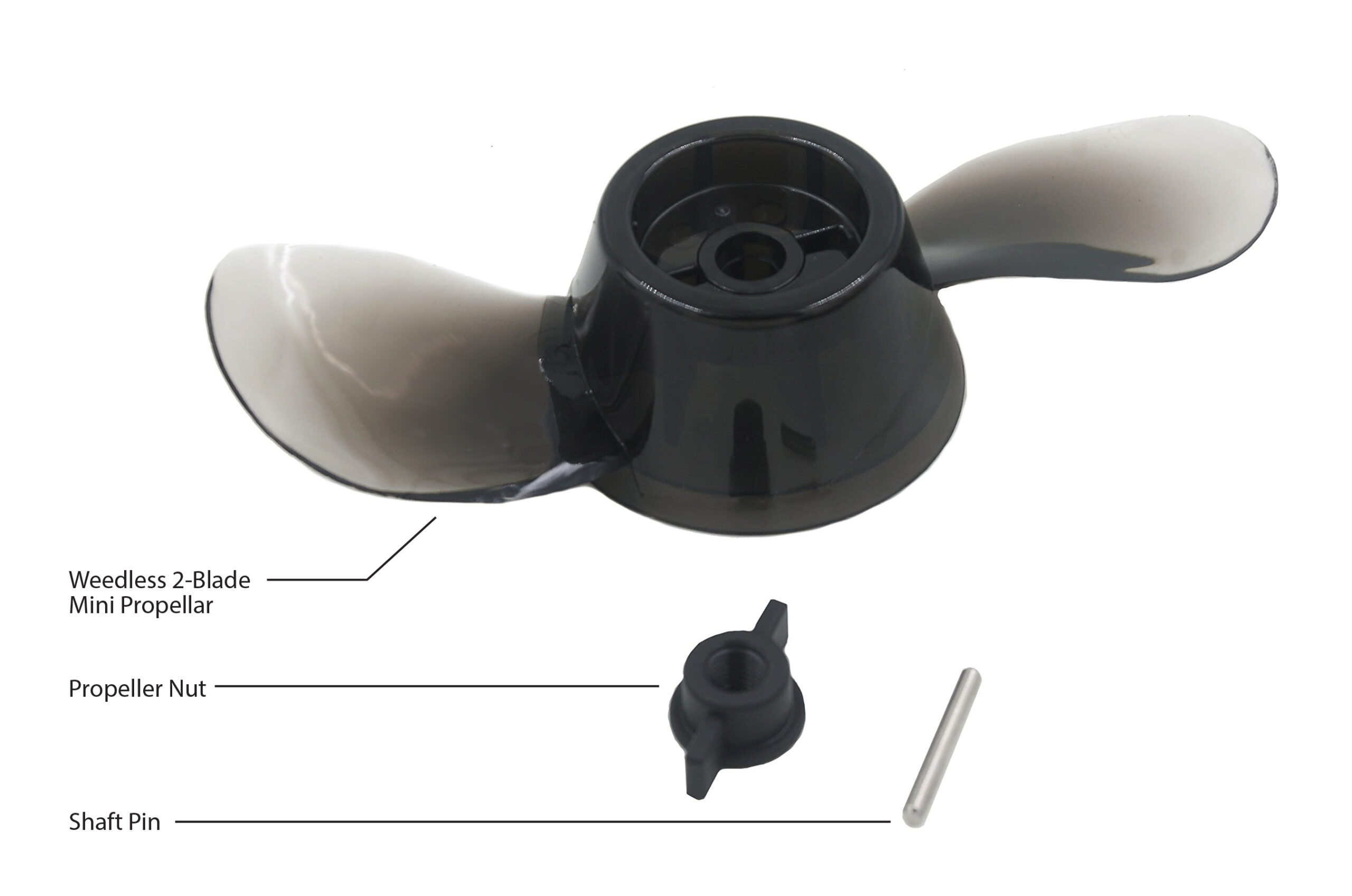 Watersnake Replacement Propeller Kits – 2 Blade Mini – ASP Motors