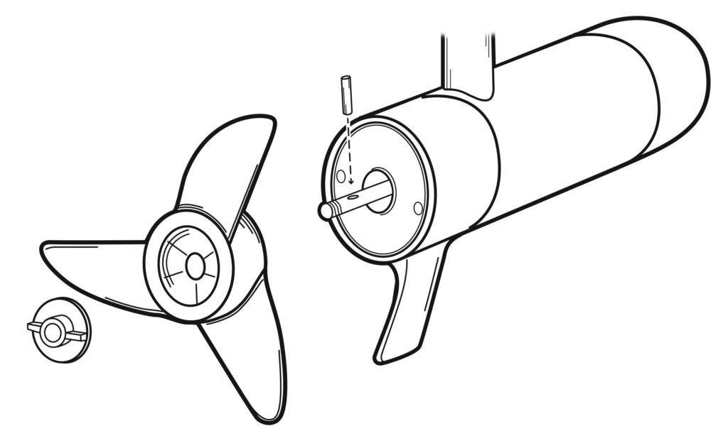 Watersnake55130 3blade Assemblydiagram